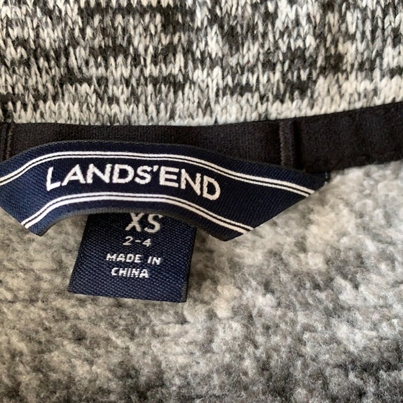 Lands End fleece lined quarter zip - Picture 4 of 5